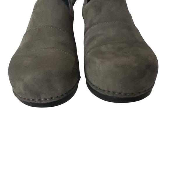 DANSKO TENLEY SABLE GREY SUEDE SLIP ON CLOGS SIZE 40 - Picture 7 of 14